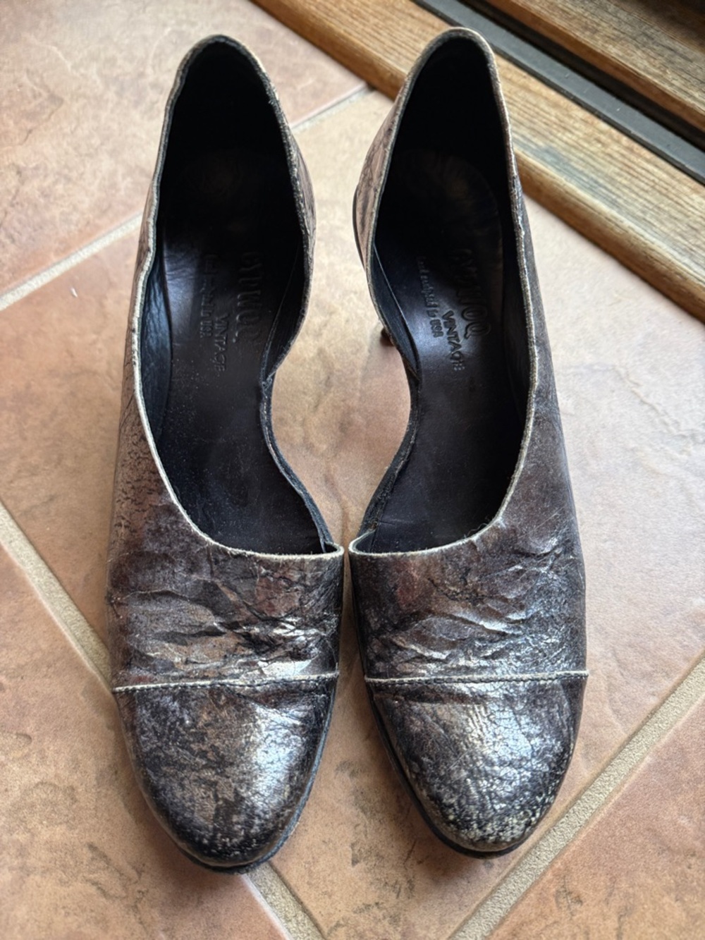 Cydwoq silver Metallic/black Pumps